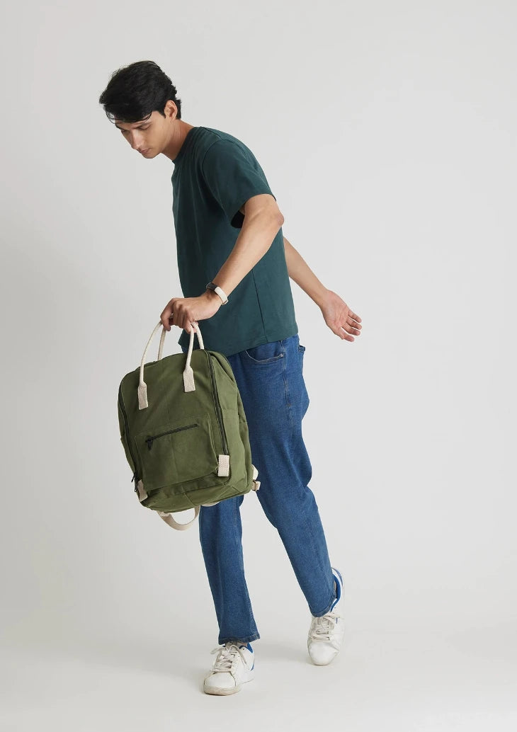 Buy Laptop Bag Online in Military Green  