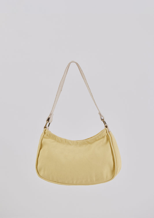 Bruno Bag in organic cotton canvas with single shoulder strap