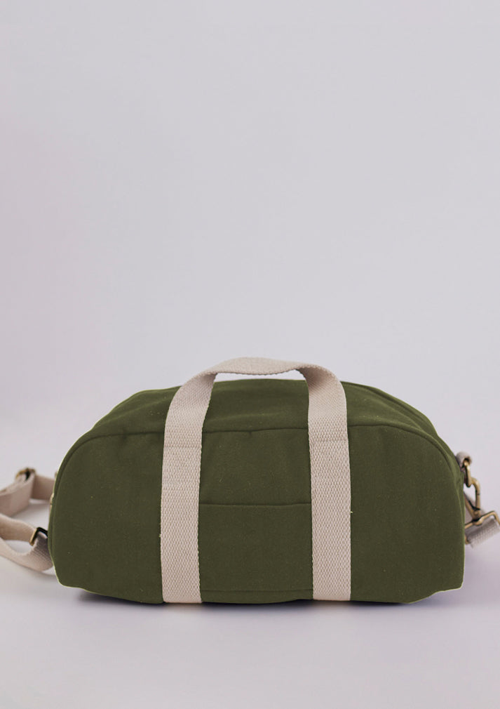 Military Green Bowler Bag
